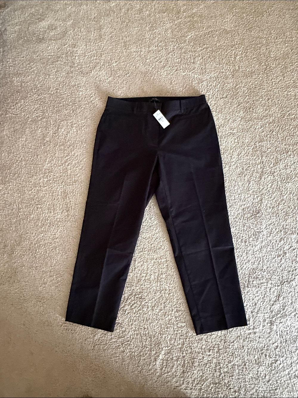 Ann Taylor ankle pants NWT size 12 Black inseam 26